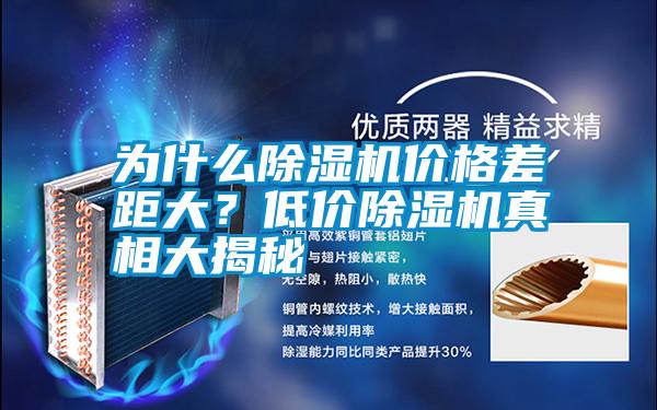 為什么除濕機價格差距大？低價除濕機真相大揭秘