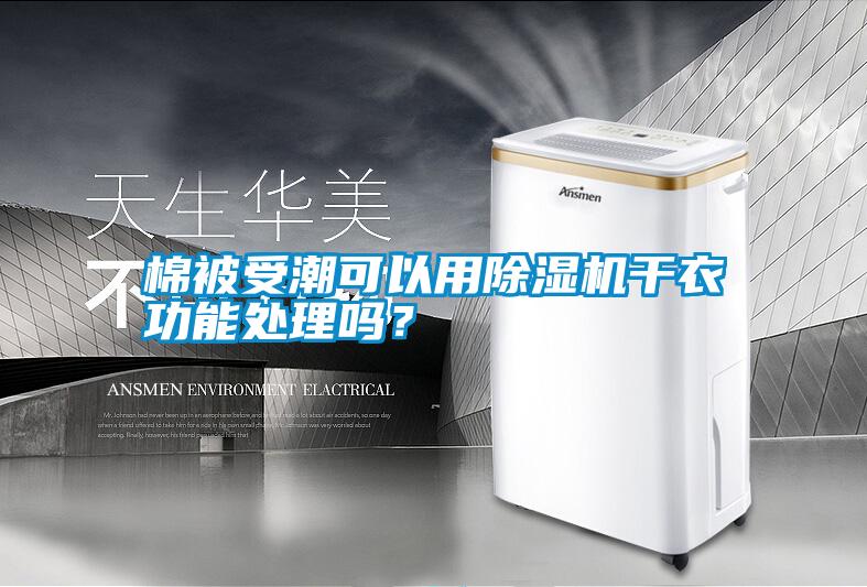 棉被受潮可以用除濕機(jī)干衣功能處理嗎？