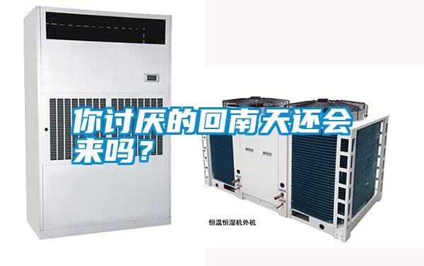 你討厭的回南天還會來嗎?