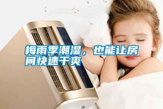 梅雨季潮濕，也能讓房間快速干爽