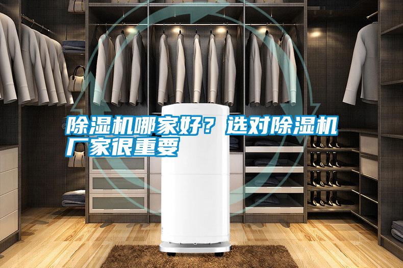 除濕機哪家好？選對除濕機廠家很重要