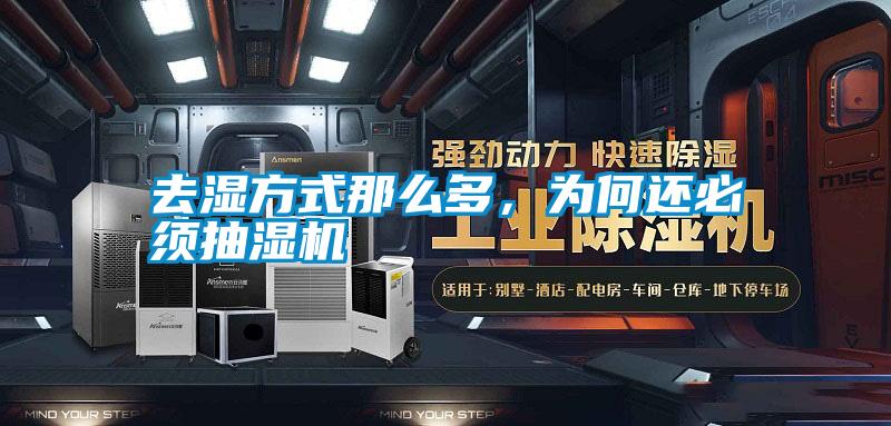 去濕方式那么多,為何還必須抽濕機