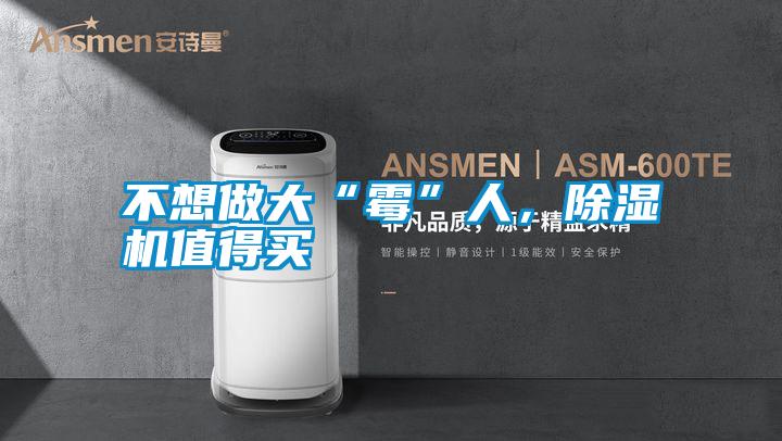 不想做大“霉”人,除濕機值得買