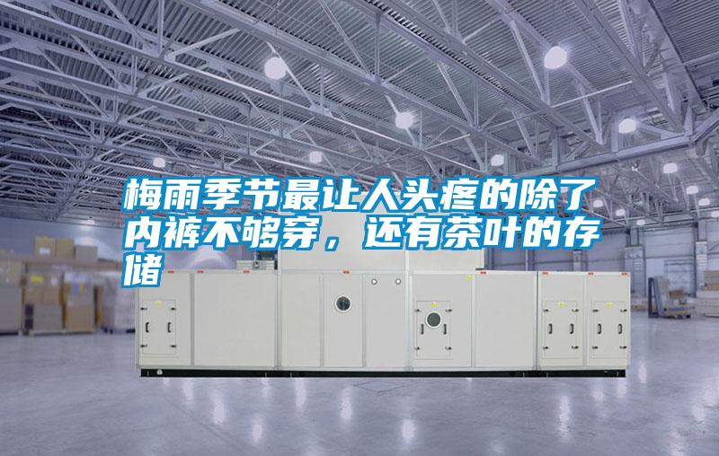 梅雨季節(jié)最讓人頭疼的除了內(nèi)褲不夠穿，還有茶葉的存儲