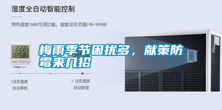 梅雨季節(jié)困擾多,獻策防霉來幾招