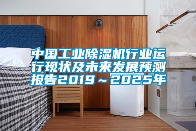 中國工業除濕機行業運行現狀及未來發展預測報告2019～2025年