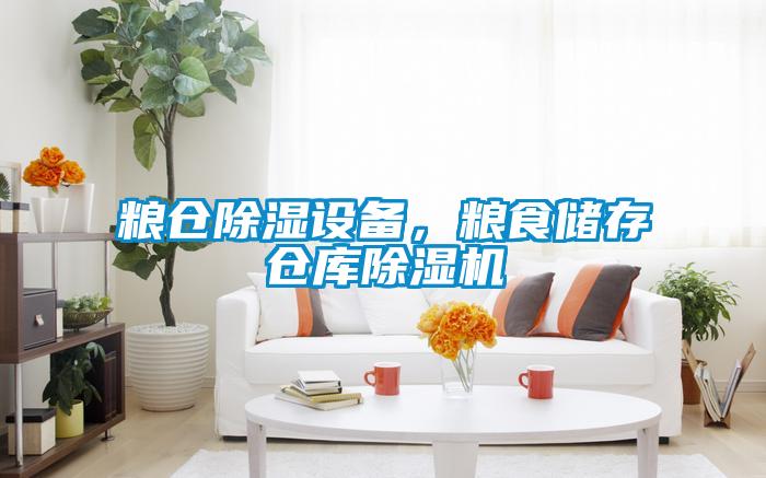 糧倉除濕設備,糧食儲存?zhèn)}庫除濕機