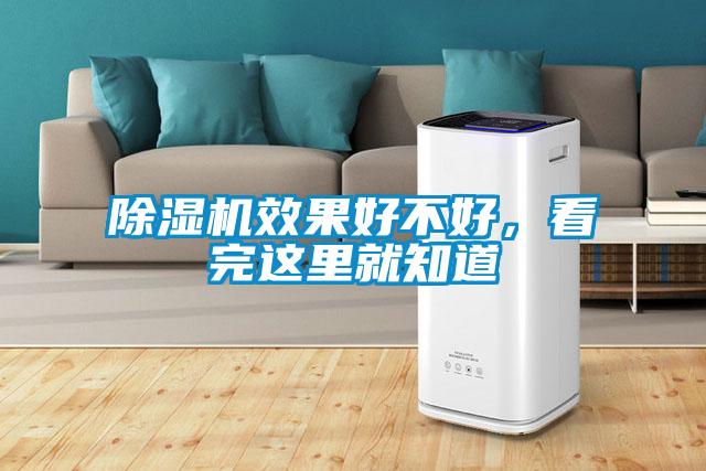 除濕機效果好不好,看完這里就知道