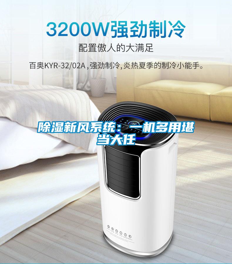 除濕新風系統:一機多用堪當大任