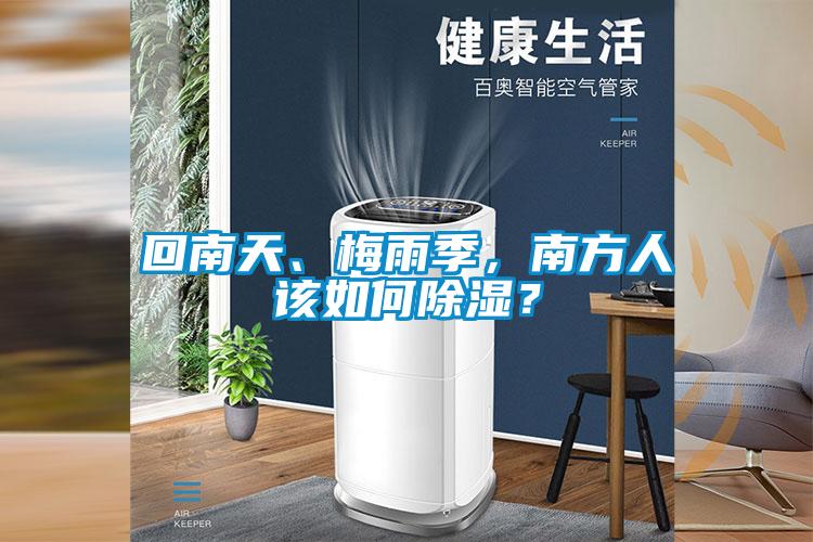 回南天、梅雨季，南方人該如何除濕？