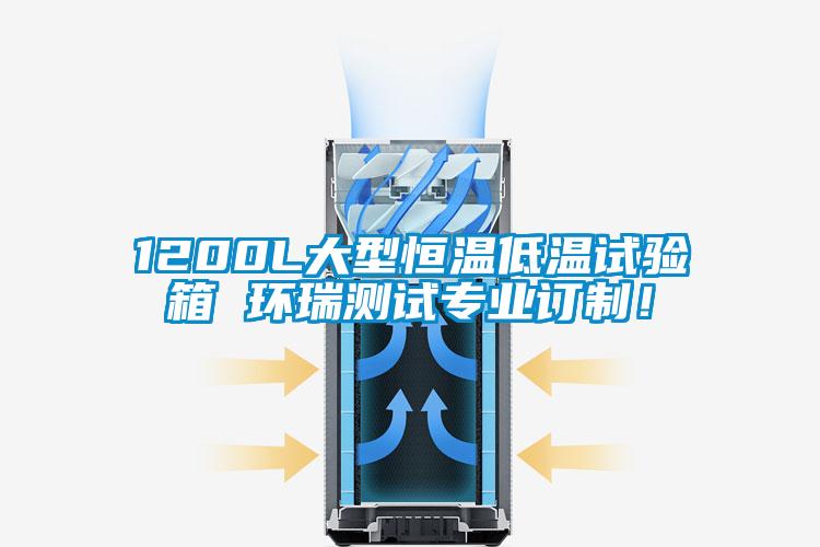 1200L大型恒溫低溫試驗箱 環瑞測試專業訂制！