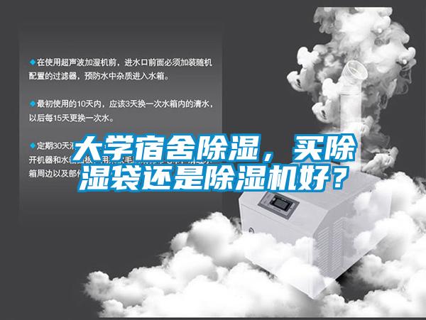 大學宿舍除濕，買除濕袋還是除濕機好？