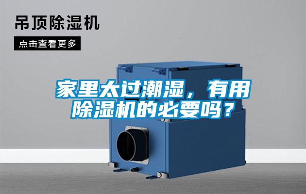 家里太過潮濕，有用除濕機的必要嗎？