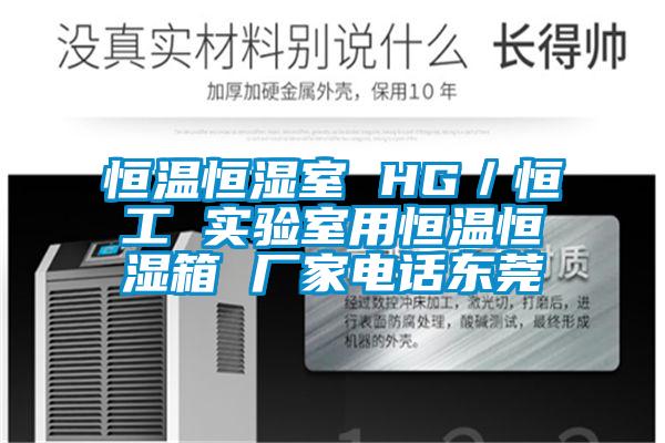恒溫恒濕室 HG/恒工 實驗室用恒溫恒濕箱 廠家電話東莞