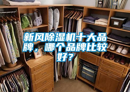新風除濕機十大品牌，哪個品牌比較好？