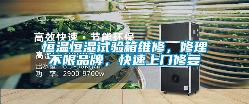恒溫恒濕試驗(yàn)箱維修,修理不限品牌,快速上門(mén)修復(fù)