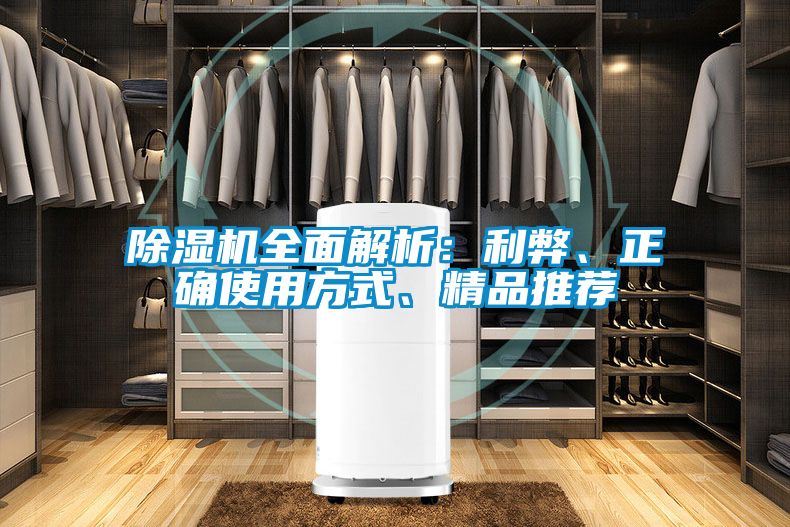 除濕機全面解析:利弊、正確使用方式、精品推薦