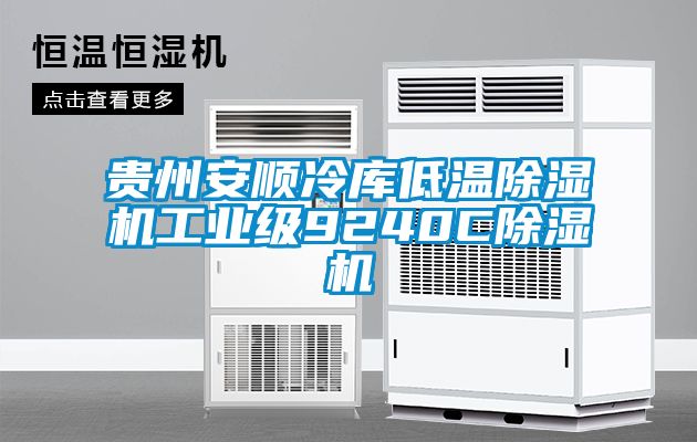 貴州安順冷庫低溫除濕機工業級9240C除濕機
