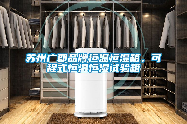 蘇州廣郡品牌恒溫恒濕箱，可程式恒溫恒濕試驗箱