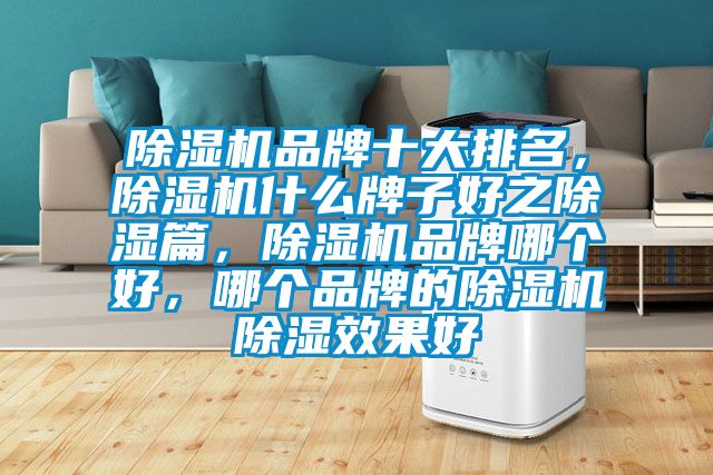 除濕機品牌十大排名,除濕機什么牌子好之除濕篇,除濕機品牌哪個好,哪個品牌的除濕機除濕效果好