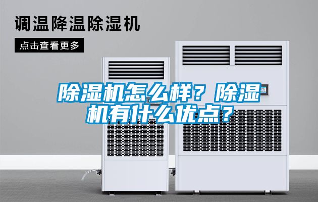 除濕機怎么樣？除濕機有什么優點？