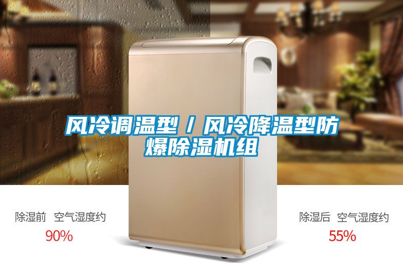 風冷調溫型/風冷降溫型防爆除濕機組